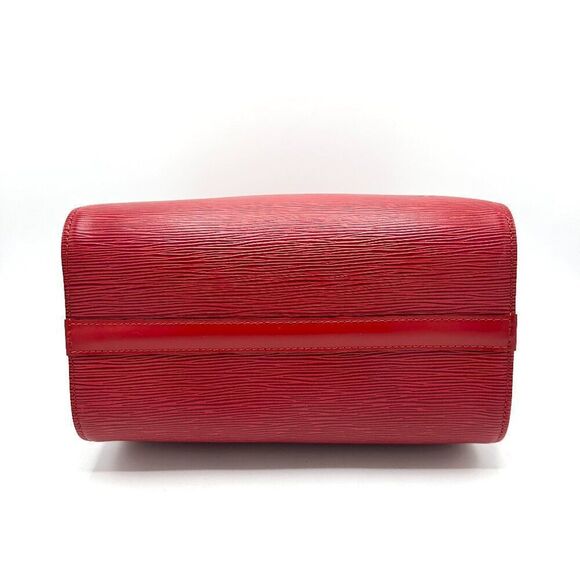 Louis Vuitton Castillian Red Epi Speedy 25 - Picture 5 of 9